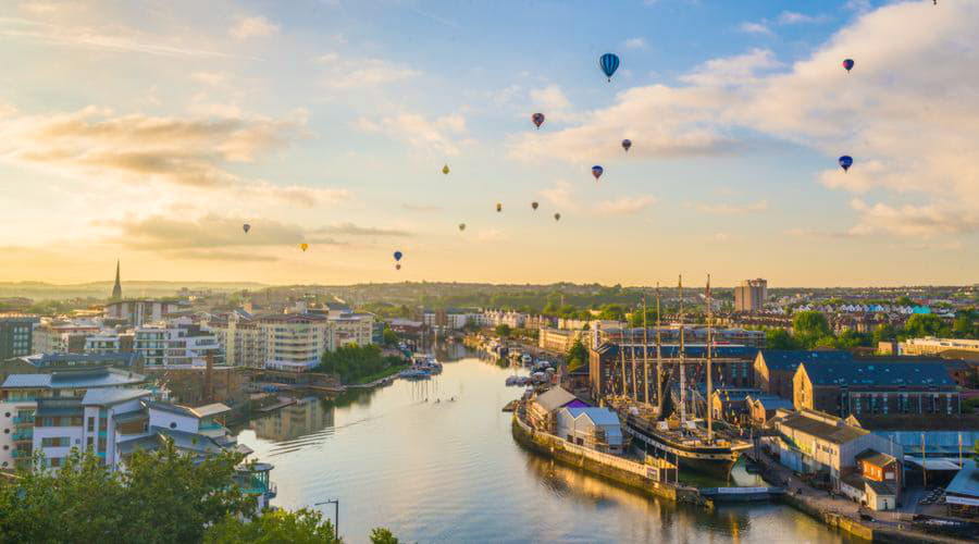 Nous offrons une sélection diversifiée d'options de location de voitures à Bristol.